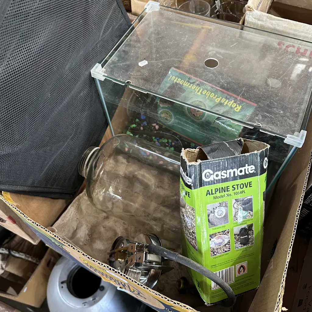 alpine stove, fish tank etc Image 1++