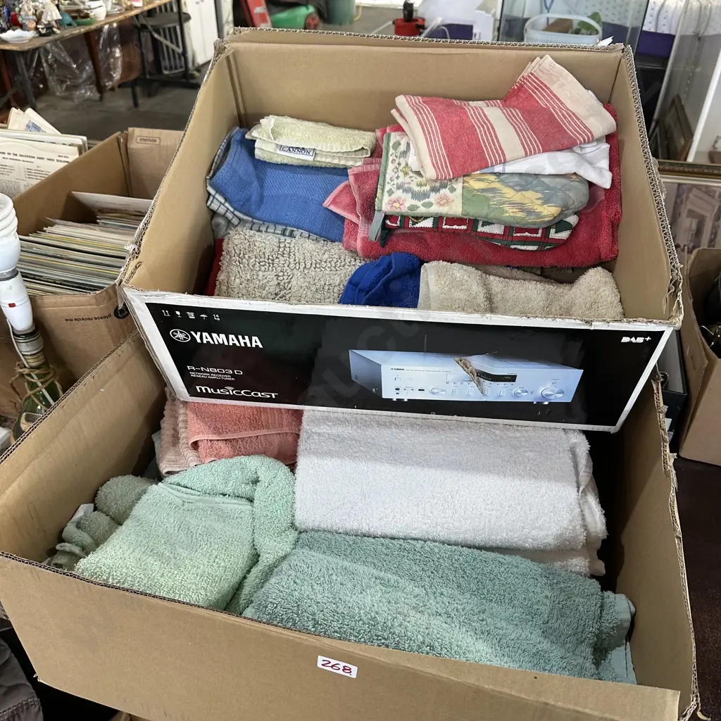 2 box towels etc Image 1++