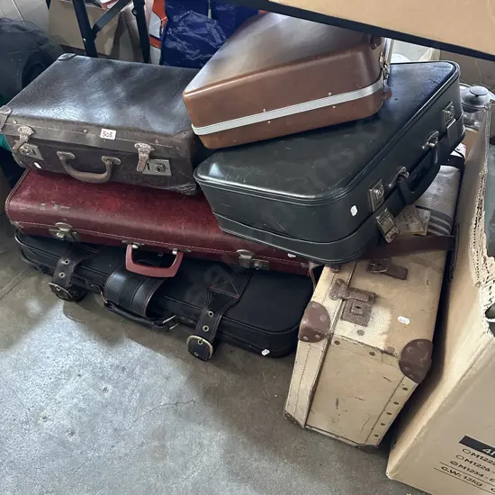 suitcases