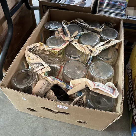 half size agee jars
