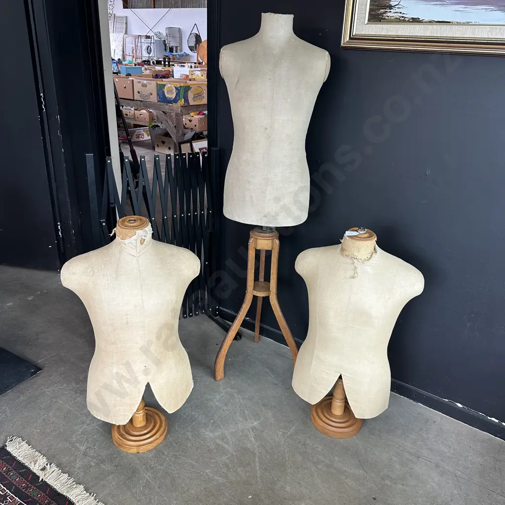 Set of 3 Antique mannequins  by Wixley, Jones  & Co London Image 1++