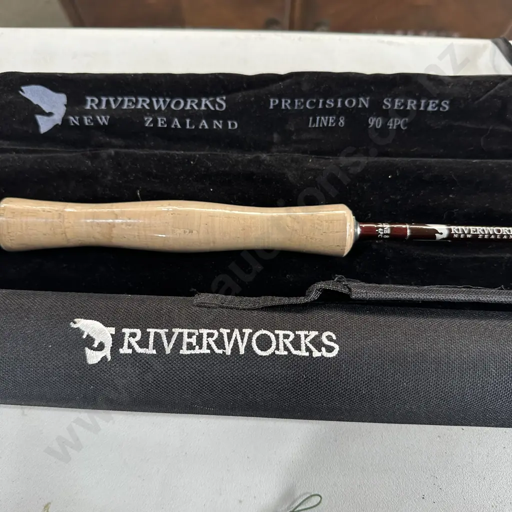 As new Riverworks 4pc Line8 9'0 plus rod tube Image 1++