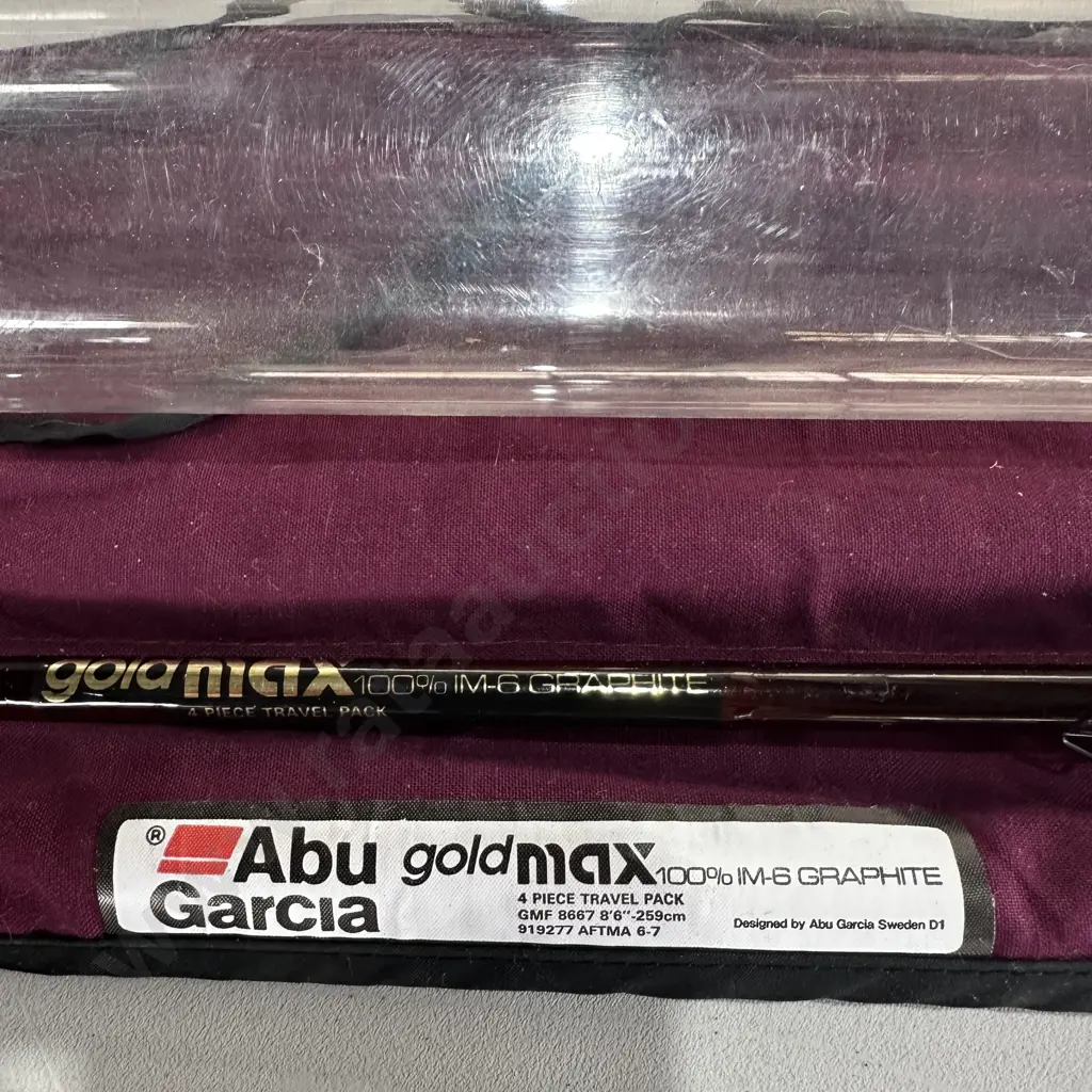 Abu Garcia  Gold Max 4pc 8'6 Line 6-7 Image 1++