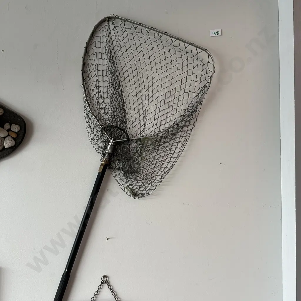 Hardy Bros antique fishing net Image 1++