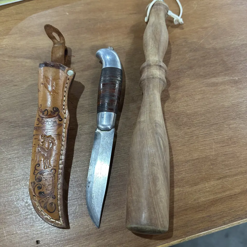 Brusletto knife & fish knocker Image 1++