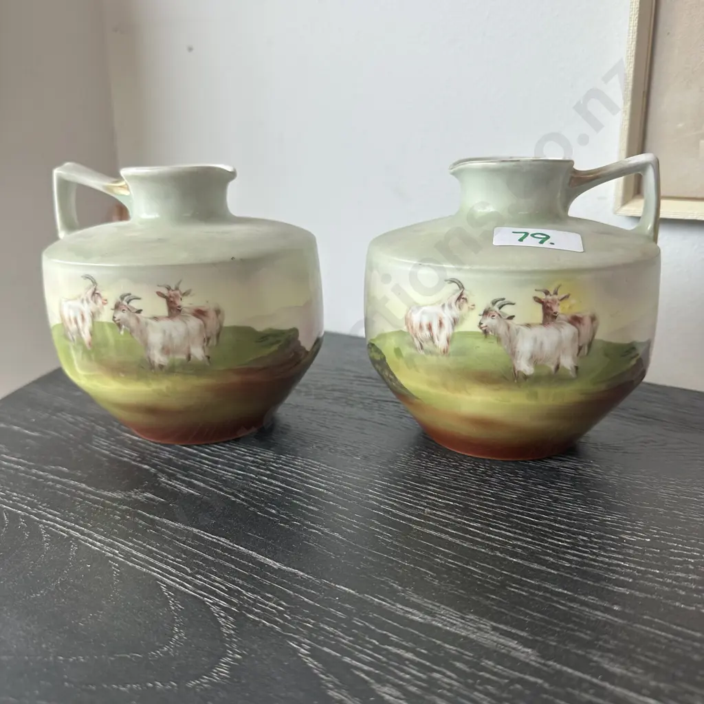 Pr Royal bayruth handled vases Image 1++