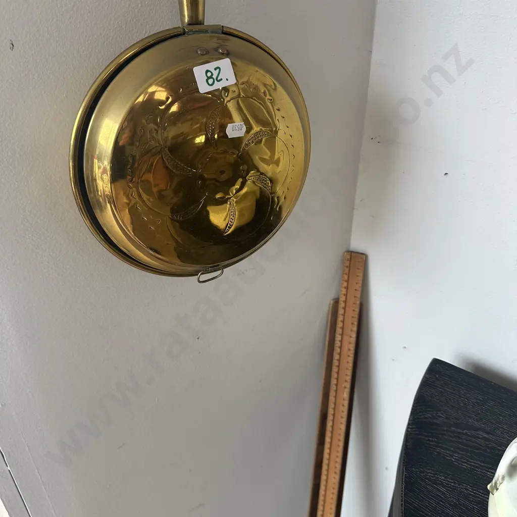 Brass bed warmer plus rulers Image 1++