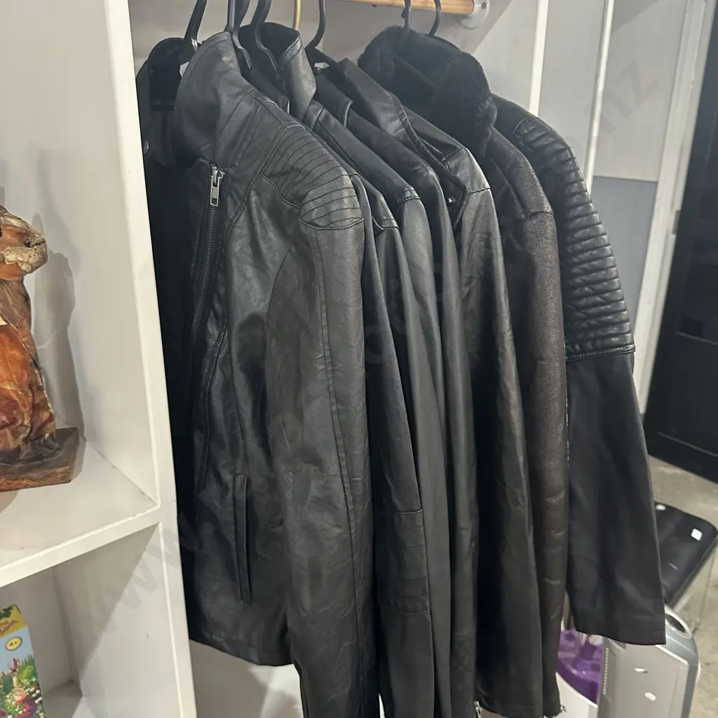 8 leather jackets Image 1++