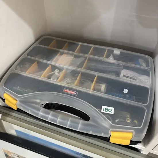 hardware box and contents