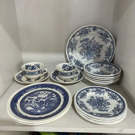Blue and white china