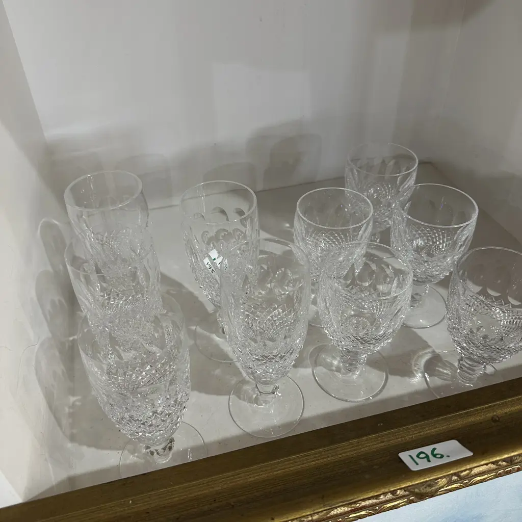 10 waterford wine glasses Image 1++
