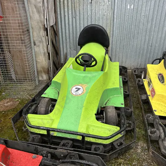 Fantasyland go cart  working - Green