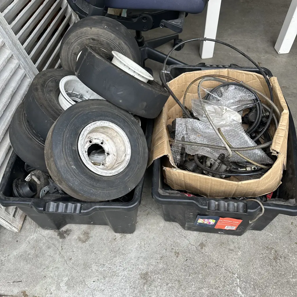 large lot go cart parts Image 1++