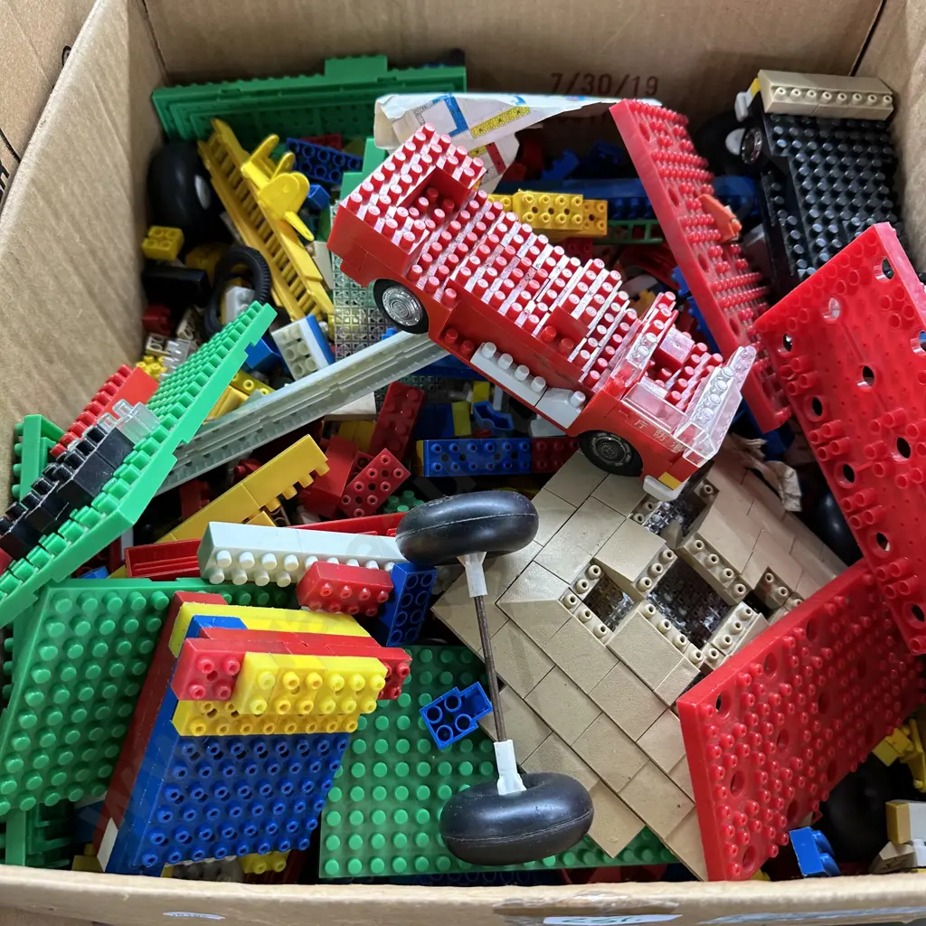 Large box full of building blocks etc Image 1++
