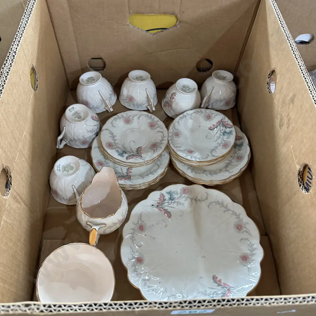 Box of Aynsley china Image 1++