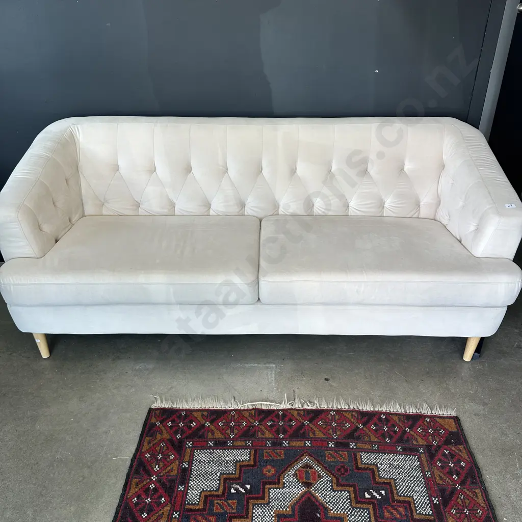 Cream Paulack sofa - excellent condition Image 1++