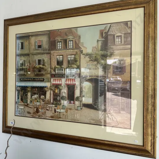 Large Paris print