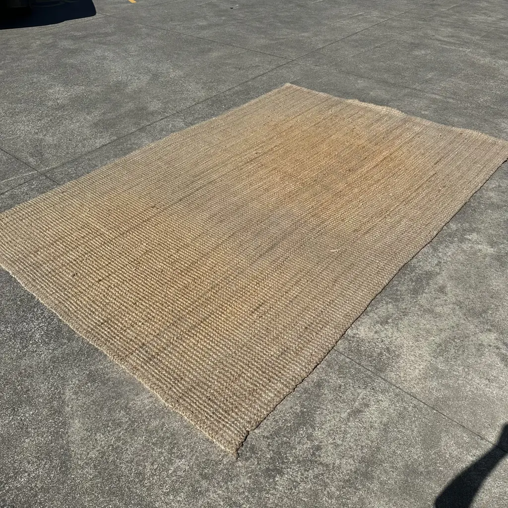 medium Sisal rug 2340mm x 3430mm Image 1++