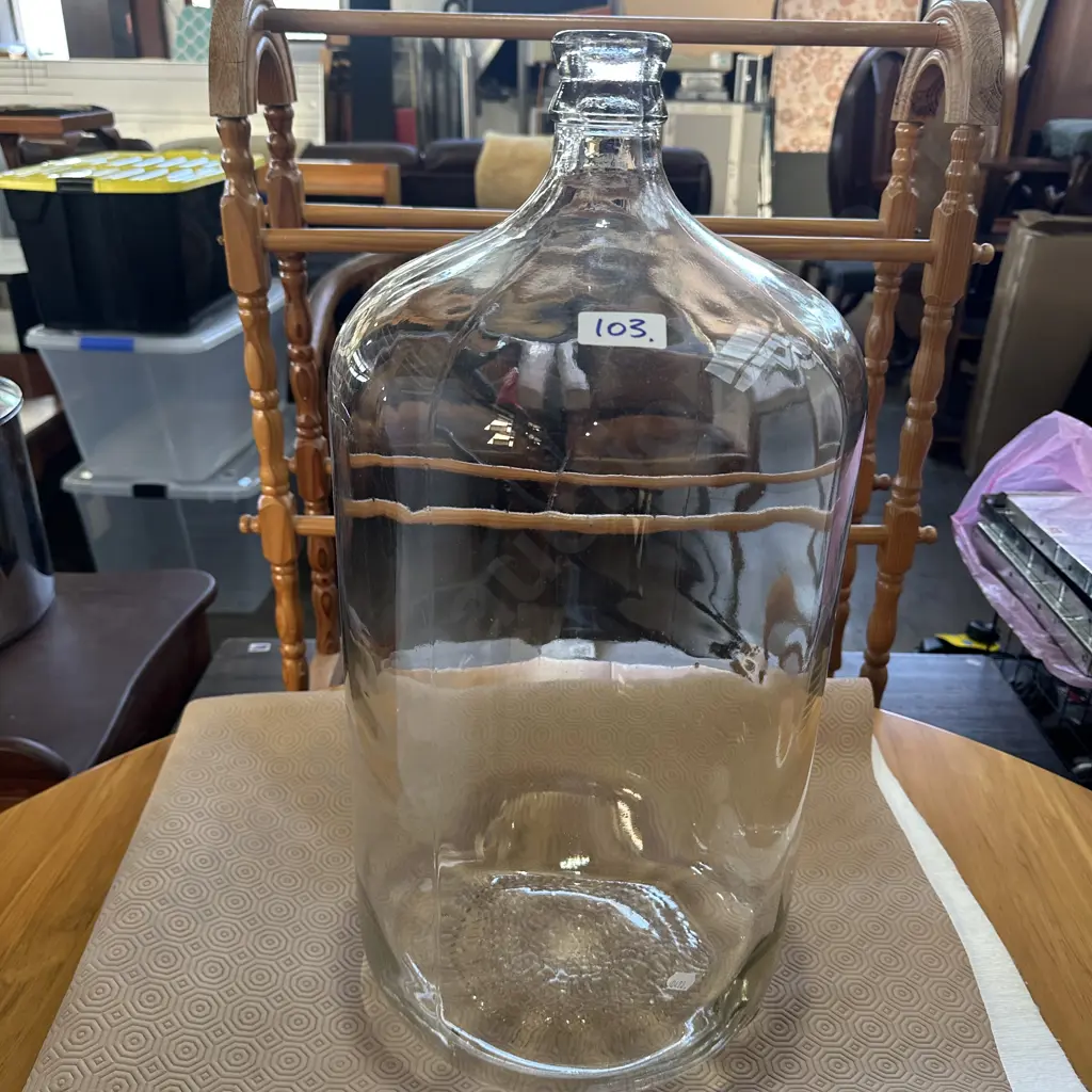 Large glass bottle Image 1++