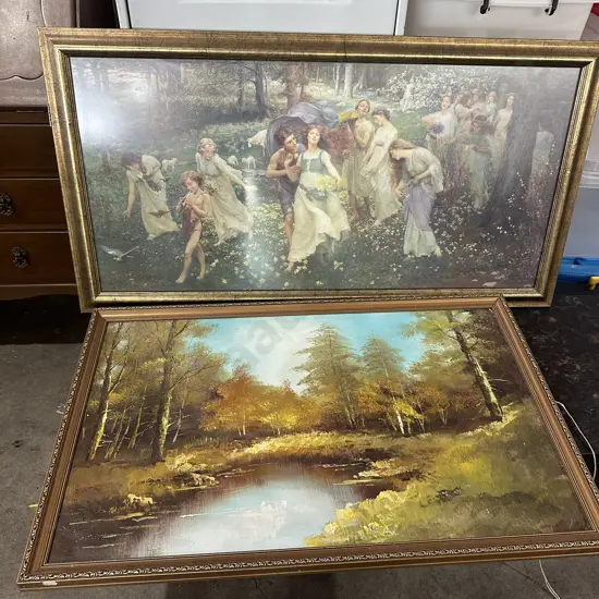 painting and print