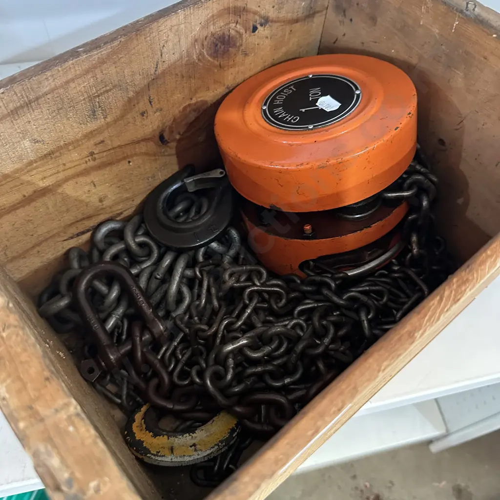 1 ton chain hoist Image 1++