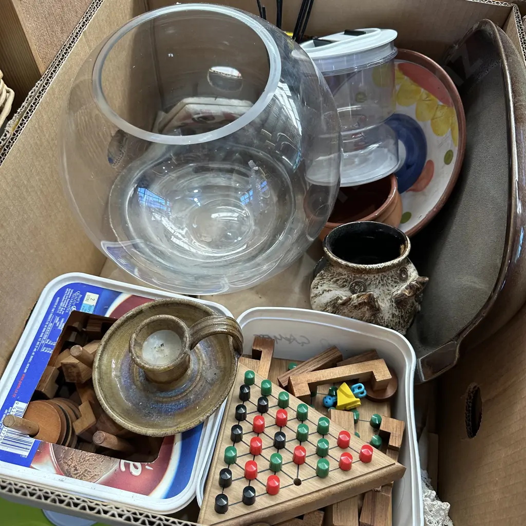 Bakeware,glass bowl,toy blocks etc Image 1++