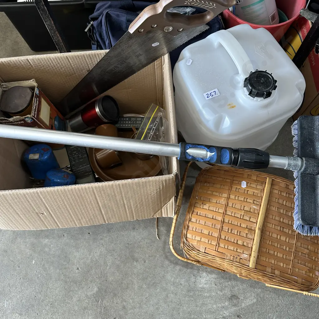 gas lantern, container, brush etc Image 1++