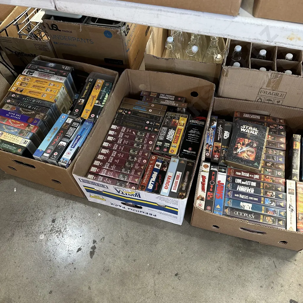large collection VHS videos Image 1++