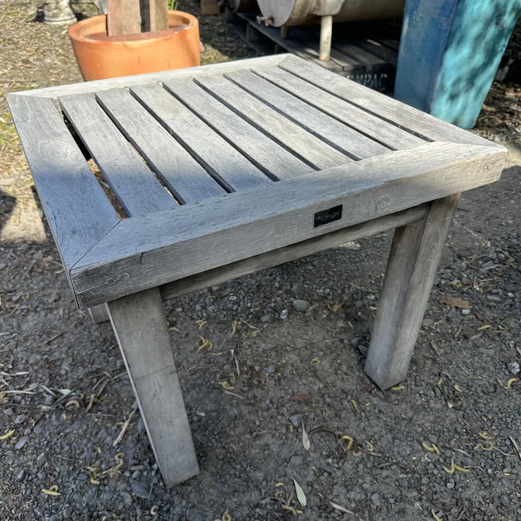 Artwood Wooden outdoor poolside table 600 x 600 Image 1++