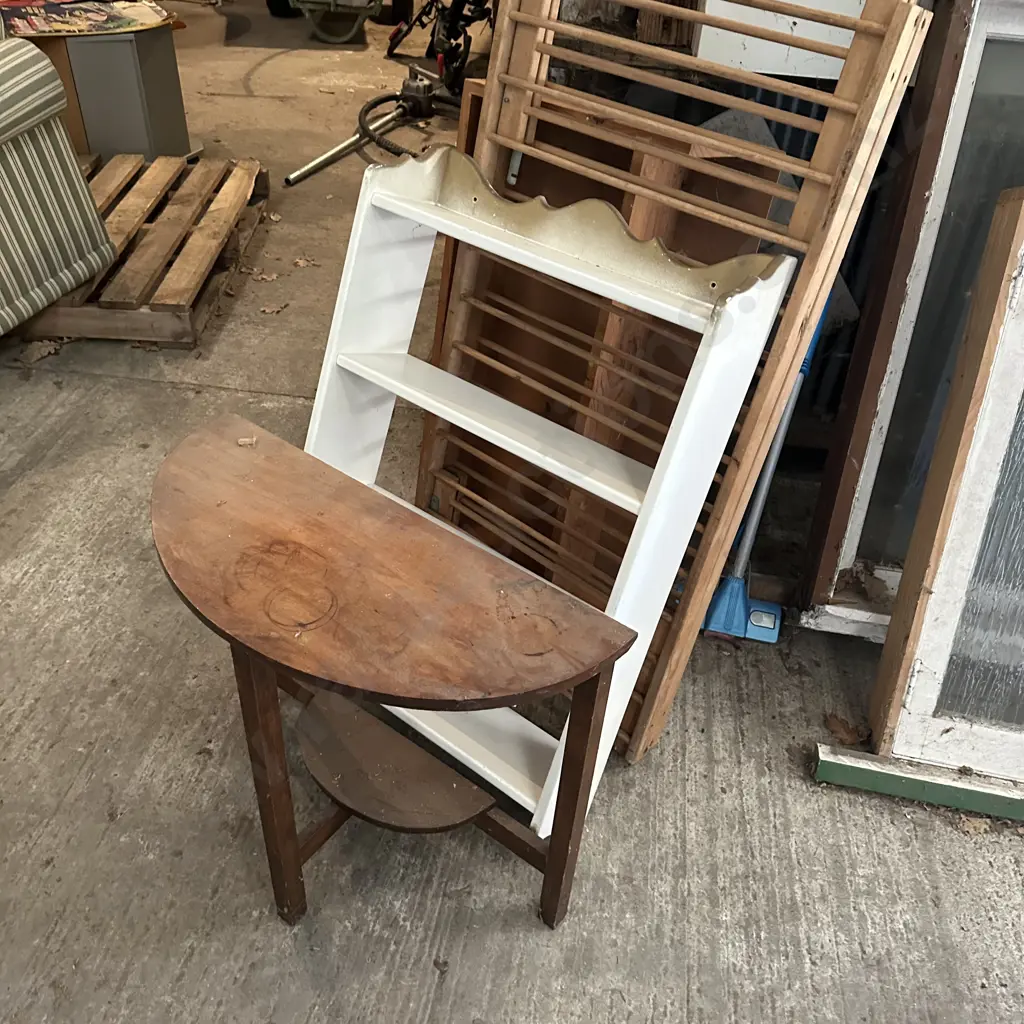 hall table, 2 shelves and kids pen Image 1++