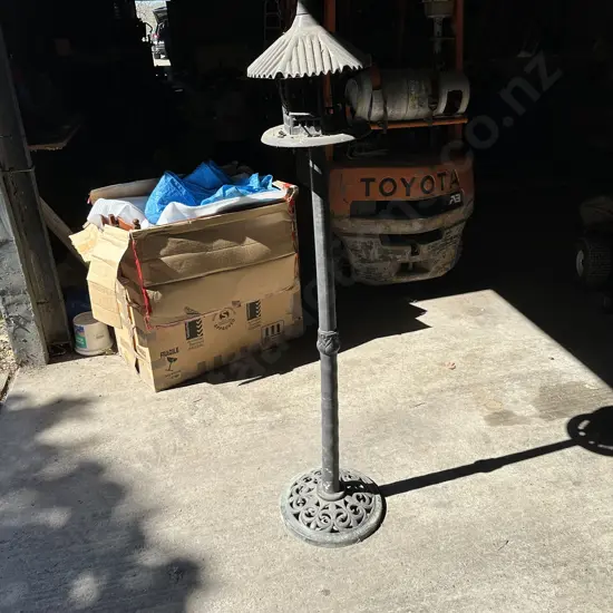 plastic bird feeder