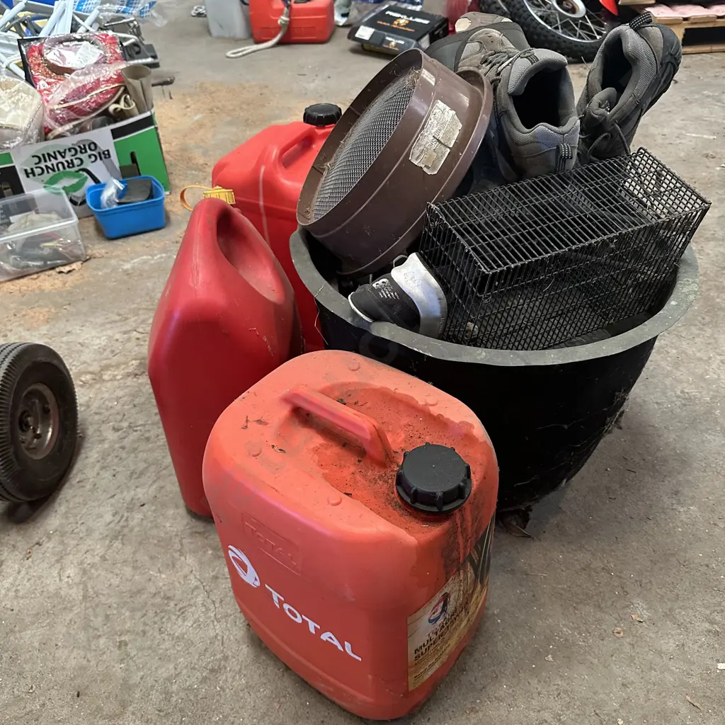 copper, rat traps, gumboots, fuel cans etc Image 1++
