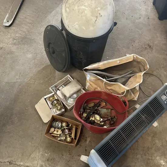 heater and hardware etc