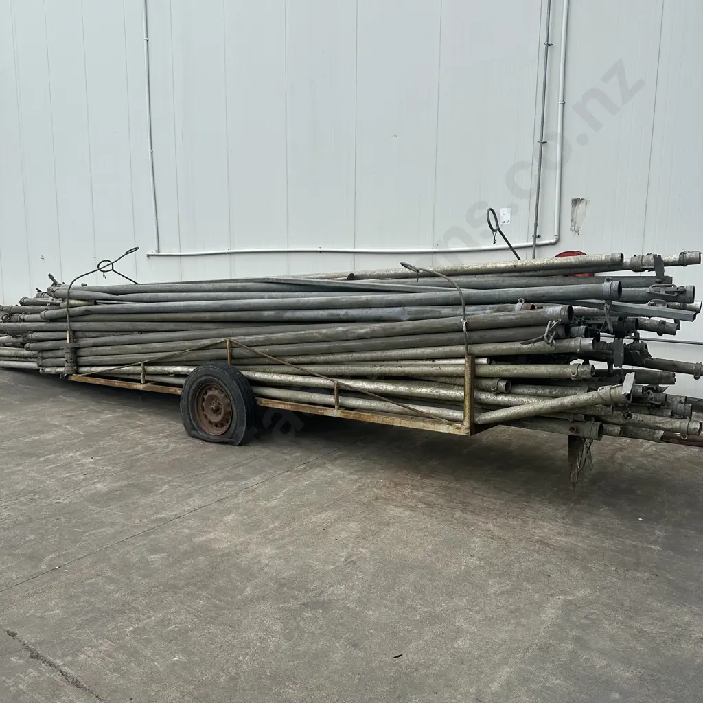 Large trailer plus contents of irrigation Image 1++