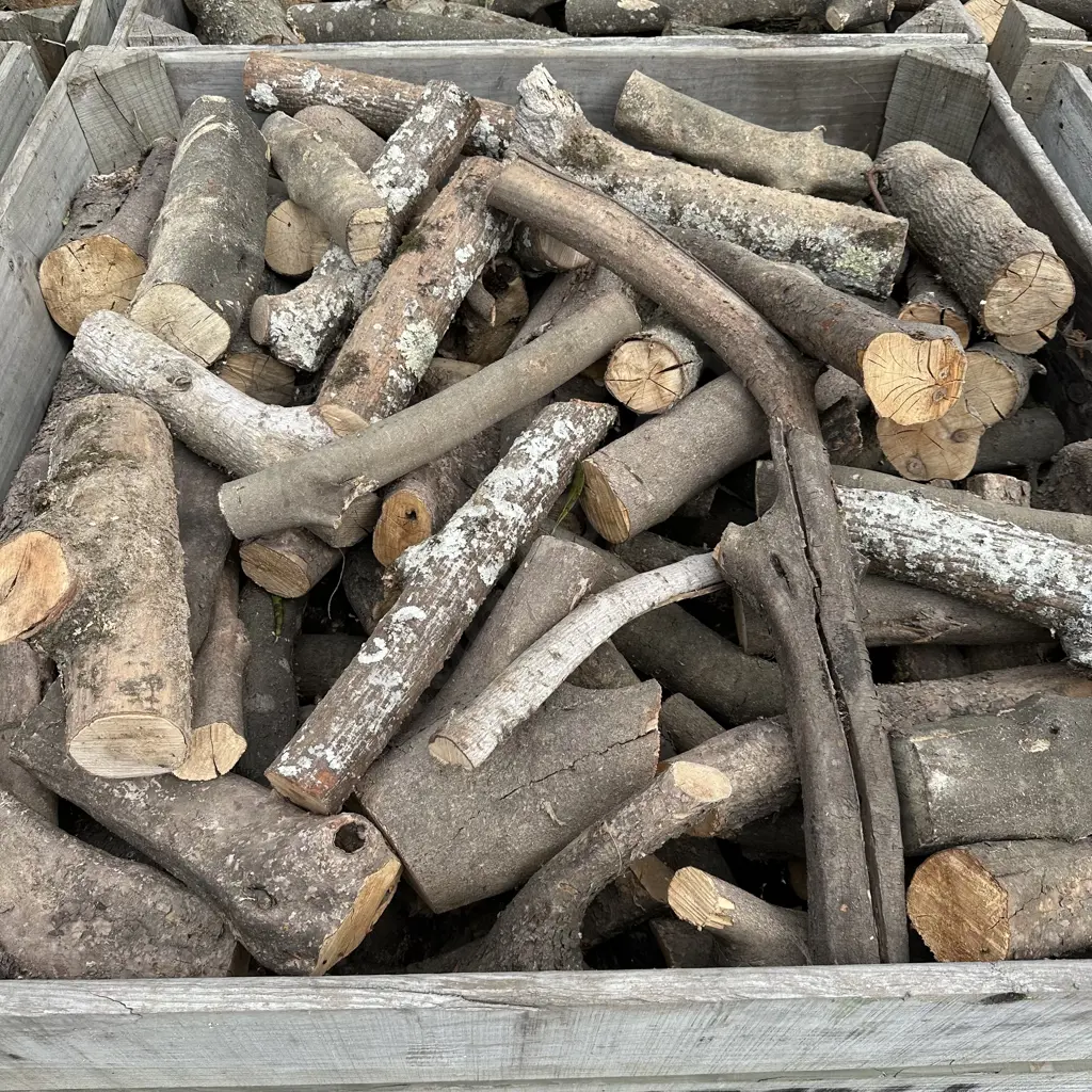 apple bin of mixed wood (not the bin) Image 1++