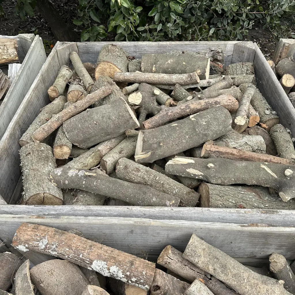 apple bin of mixed wood (not the bin) Image 1++