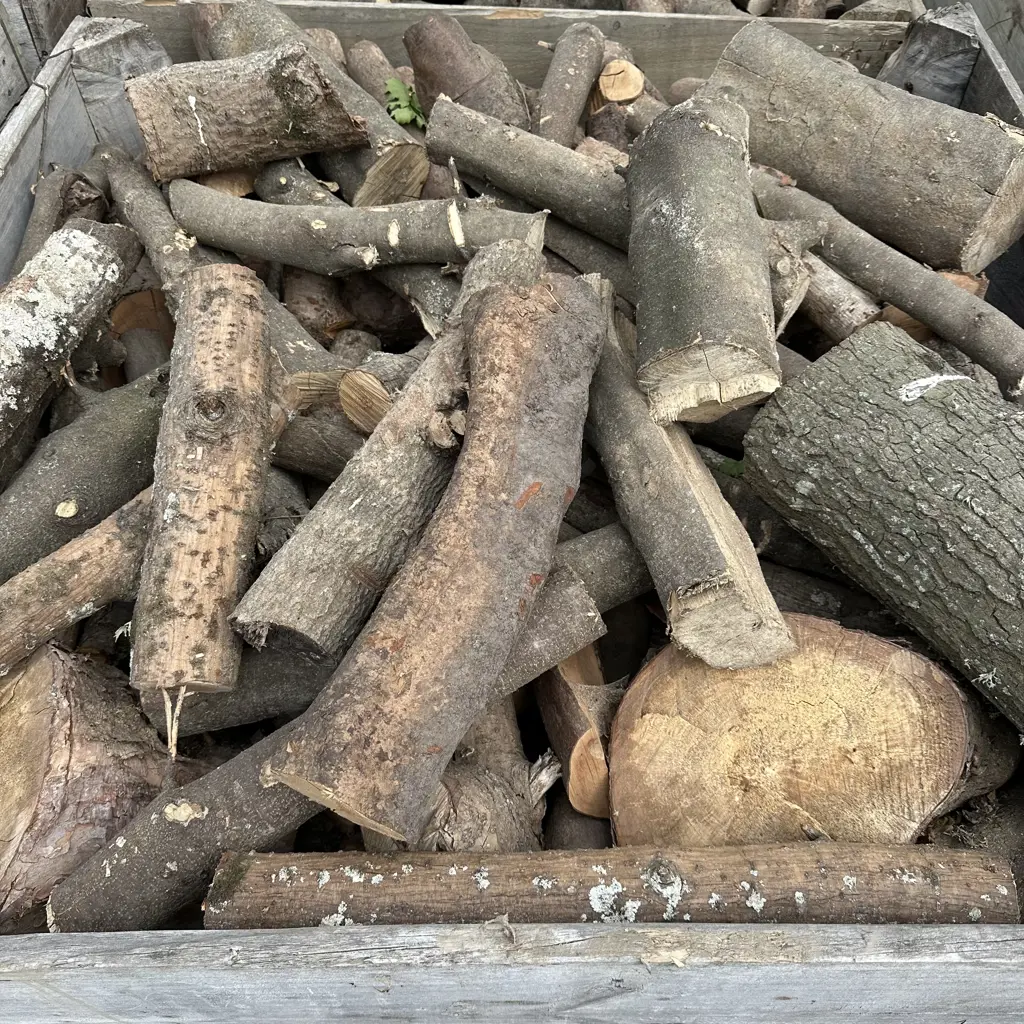 apple bin of mixed wood (not the bin) Image 1++