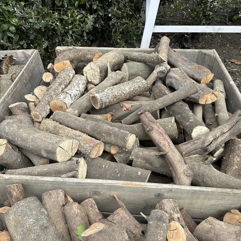 apple bin of mixed wood (not the bin) Image 1++