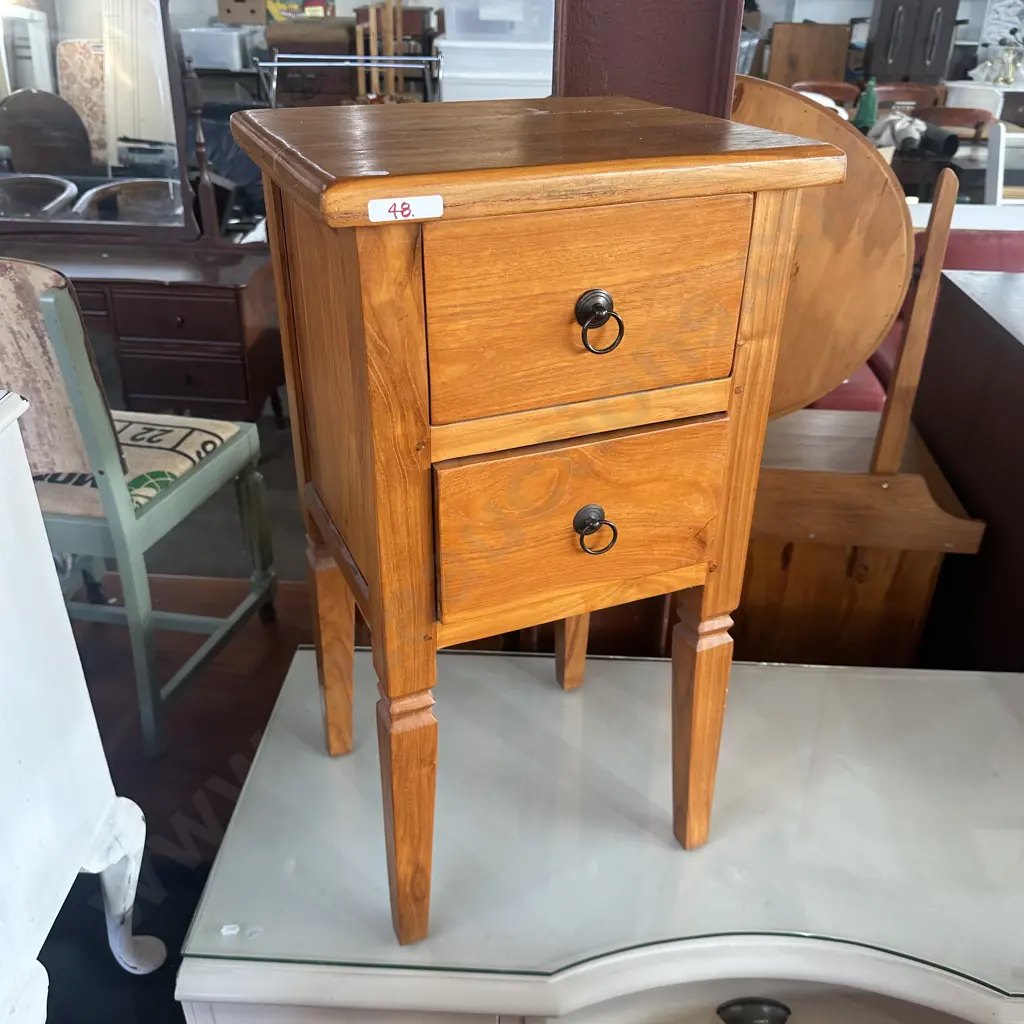 2 drawer side cabinet Image 1++
