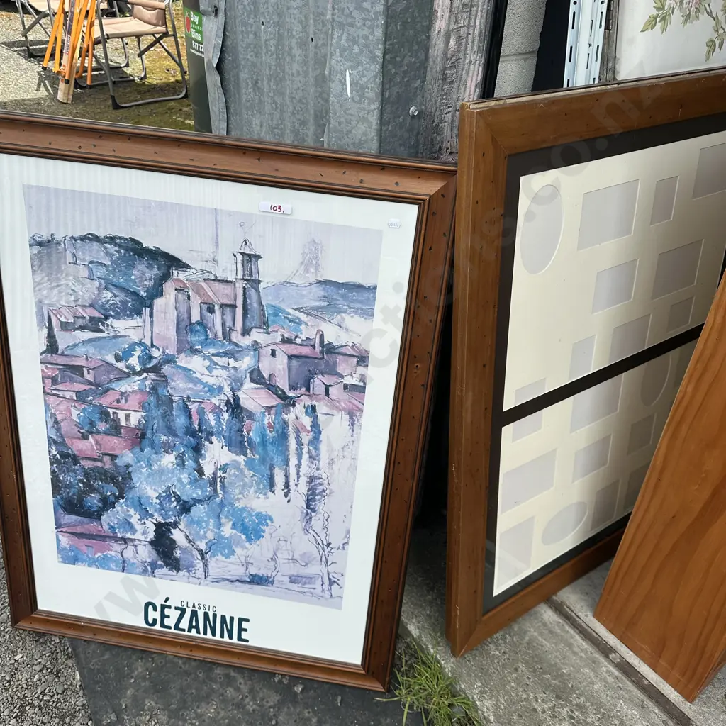 1 picture and two photo frames Image 1++