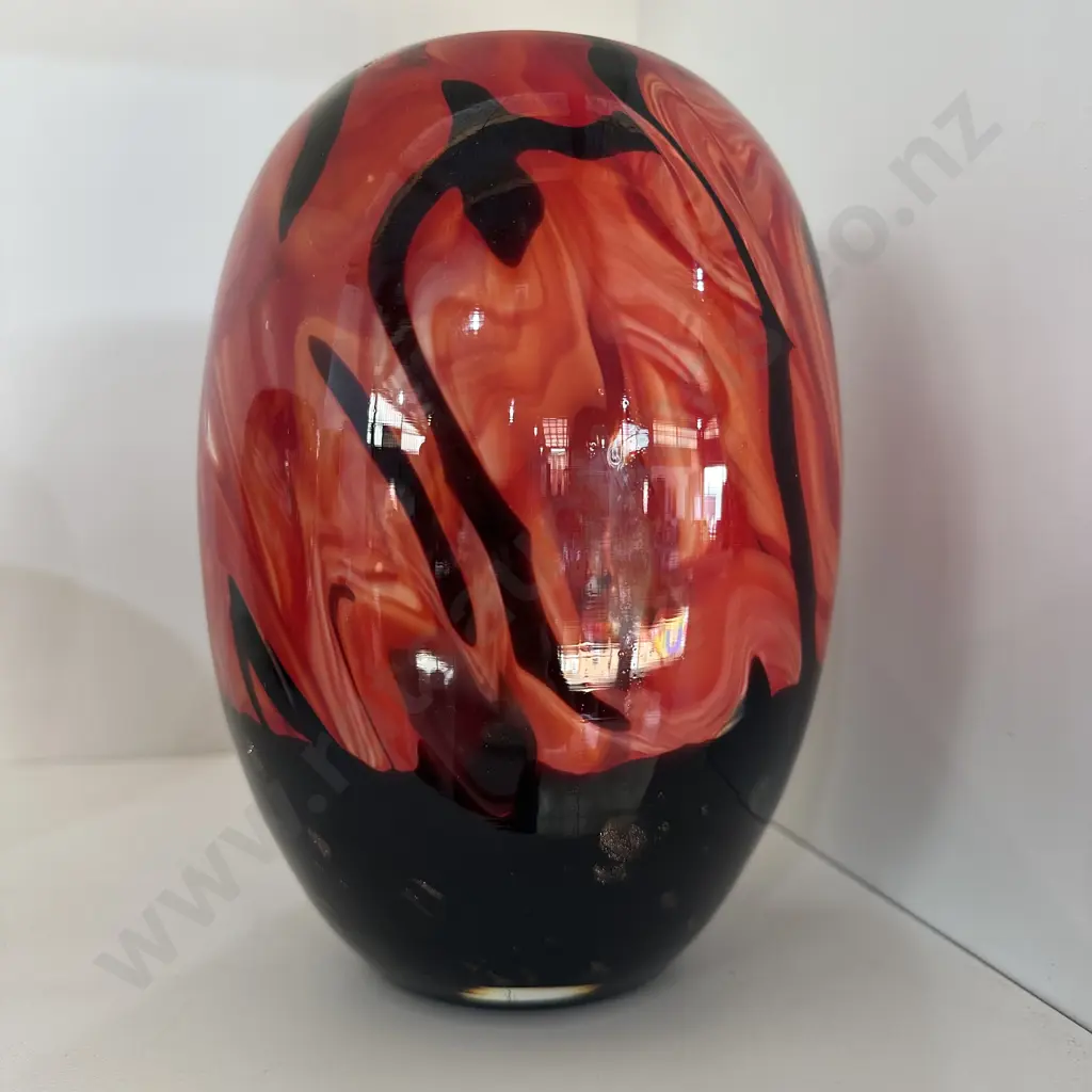 large 22cm art glass vase Image 1++