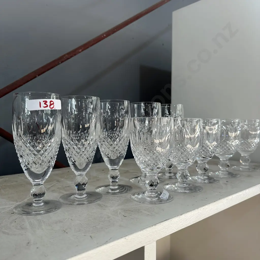 10 waterford wine glasses Image 1++