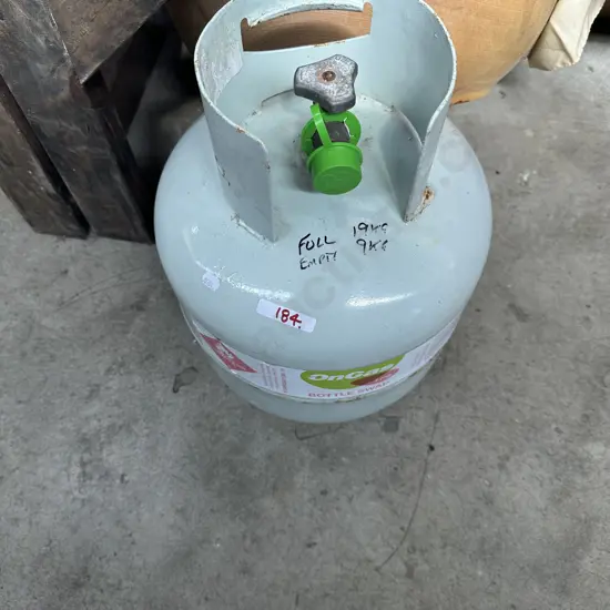 Gas bottle, heavy