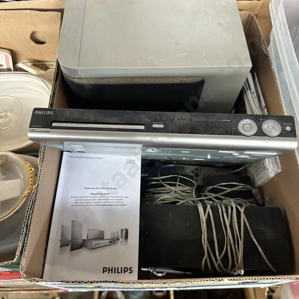 Philips DVD home theatre system Image 1++