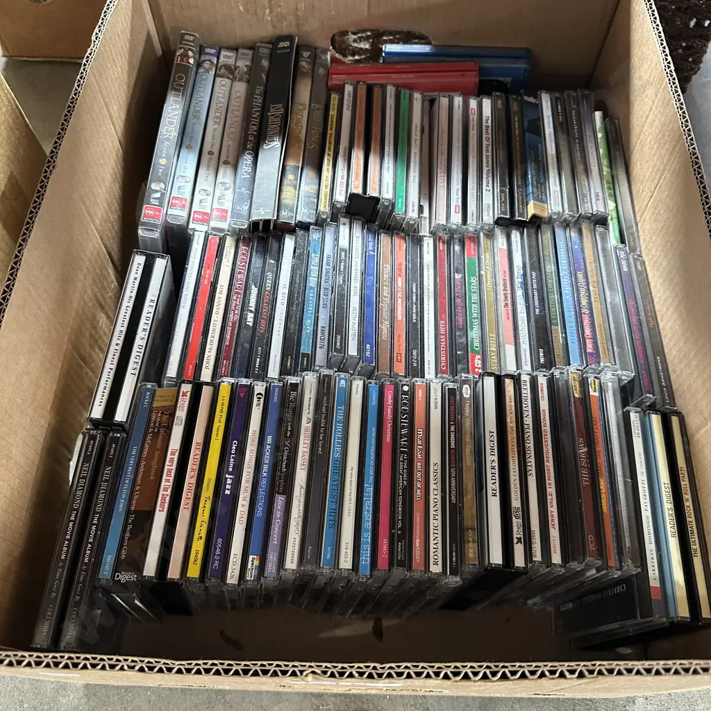 Box of CDs Image 1++