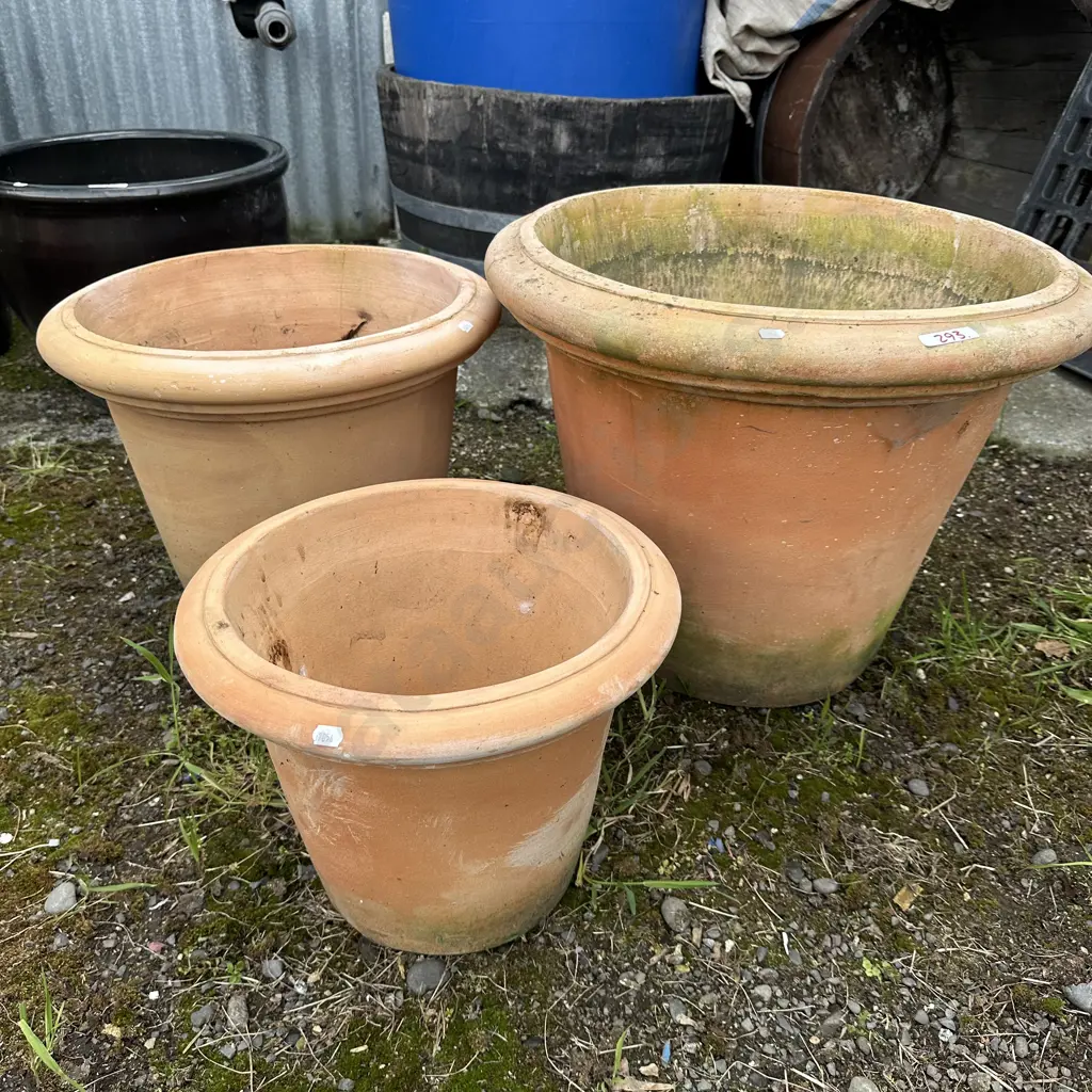 Set of 3 planters Image 1++