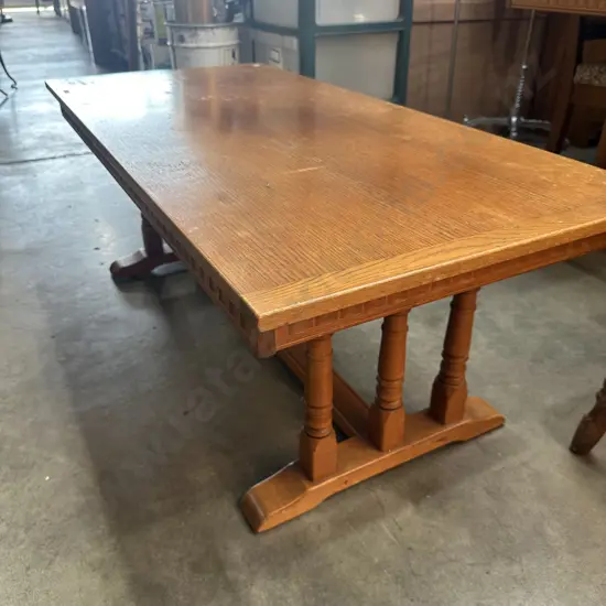 Oak coffee table
