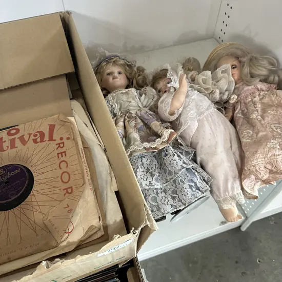 Dolls and records