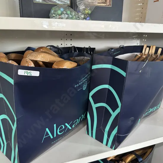 2 bags of coat hangers