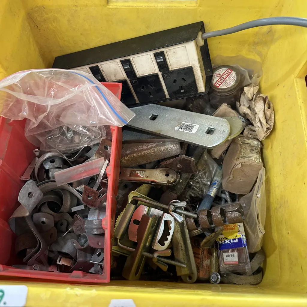 Bin of hardware Image 1++